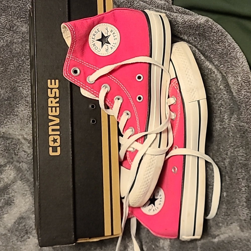 Hot Pink Converse